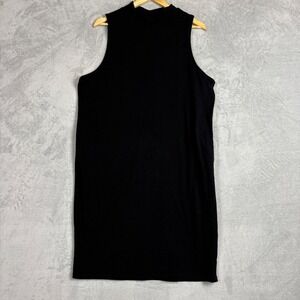 Torrid Little Black Dress Plus 3X Black Sleeveless Cotton Shift Mini Dress